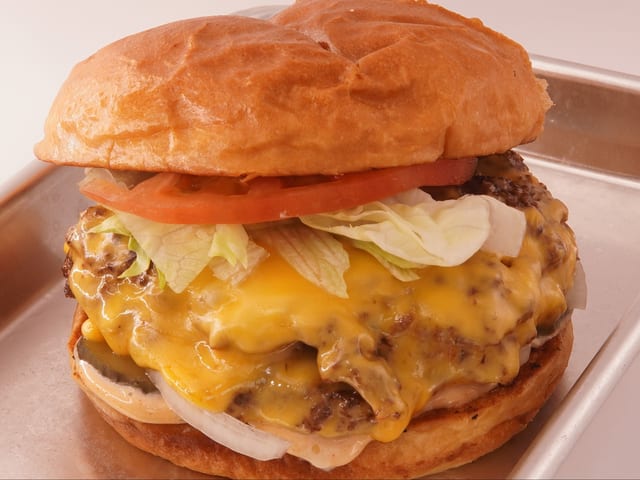 Classic Smashed Burger.