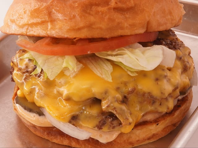 Kafta Smashed Burger.