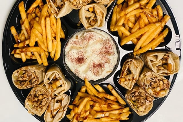 Royal Shawarma Tray.