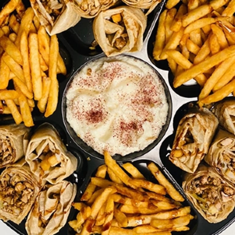 Delicious Falafel Shawarma